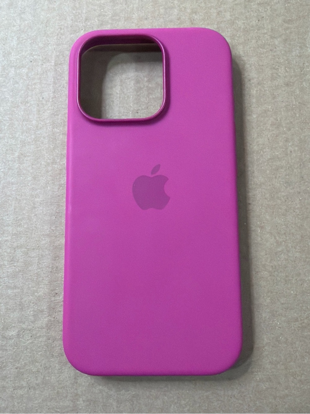 For iPhone 14 15 16e 16 17 Pro , Silicone Magnetic Apple Case Pink Violet